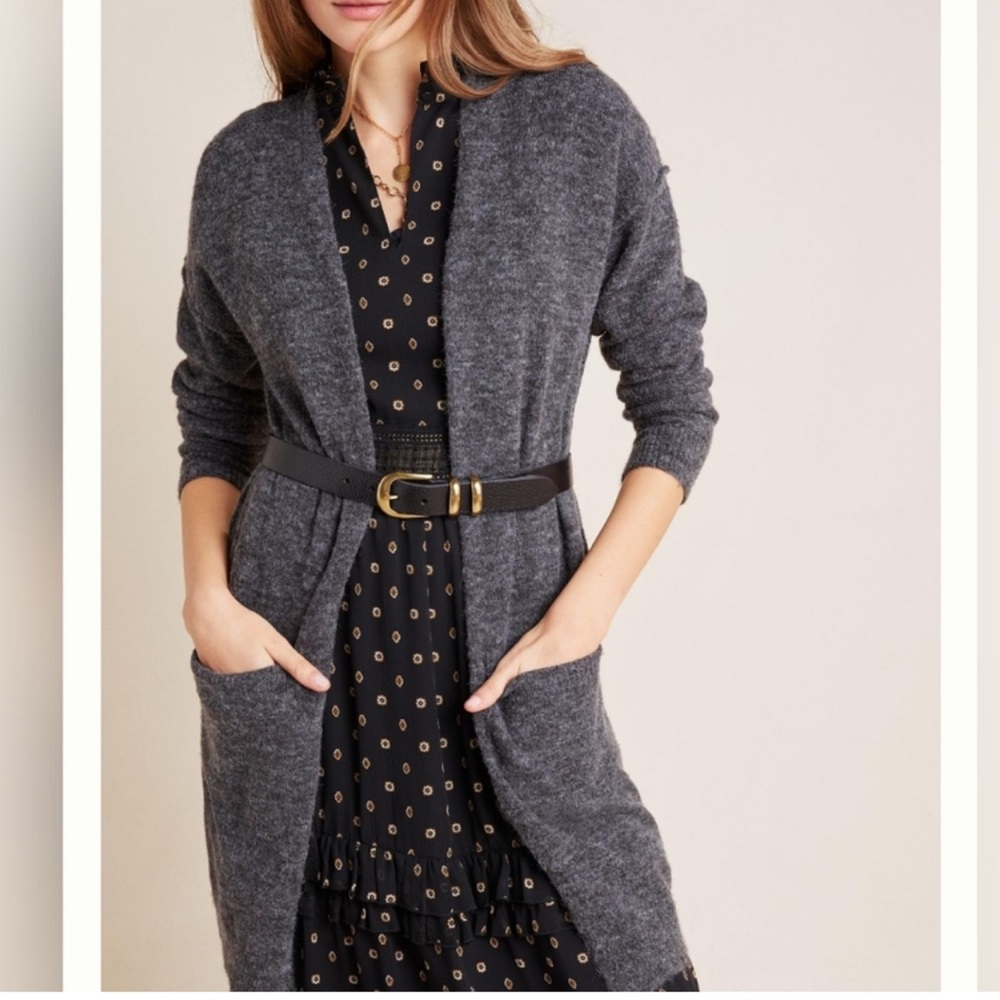 Anthropologie Jolie Cardigan, Oversized, Pockets, Boyfriend, Comfy, Anthro Boho